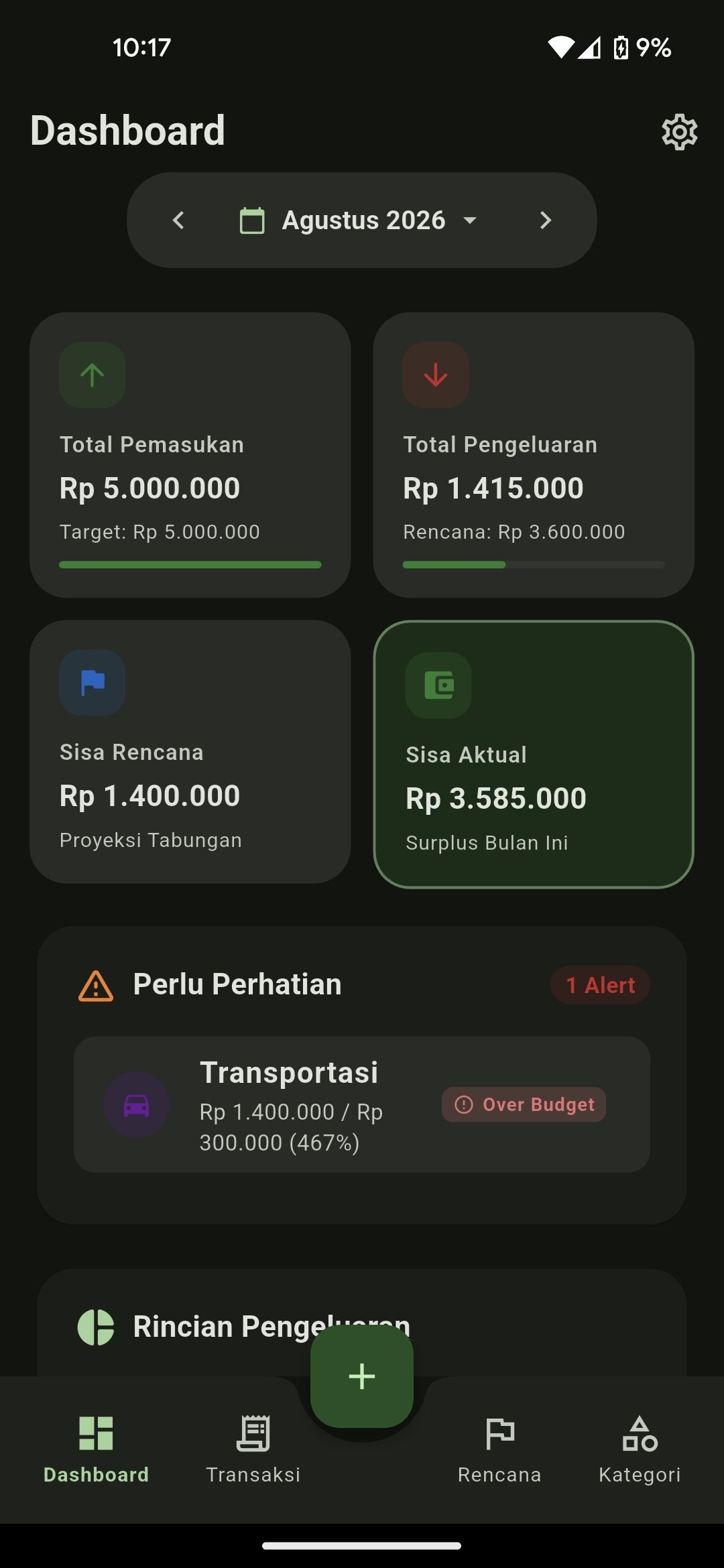 SICAKU - Sistem Catatan Keuangan Screenshot 11