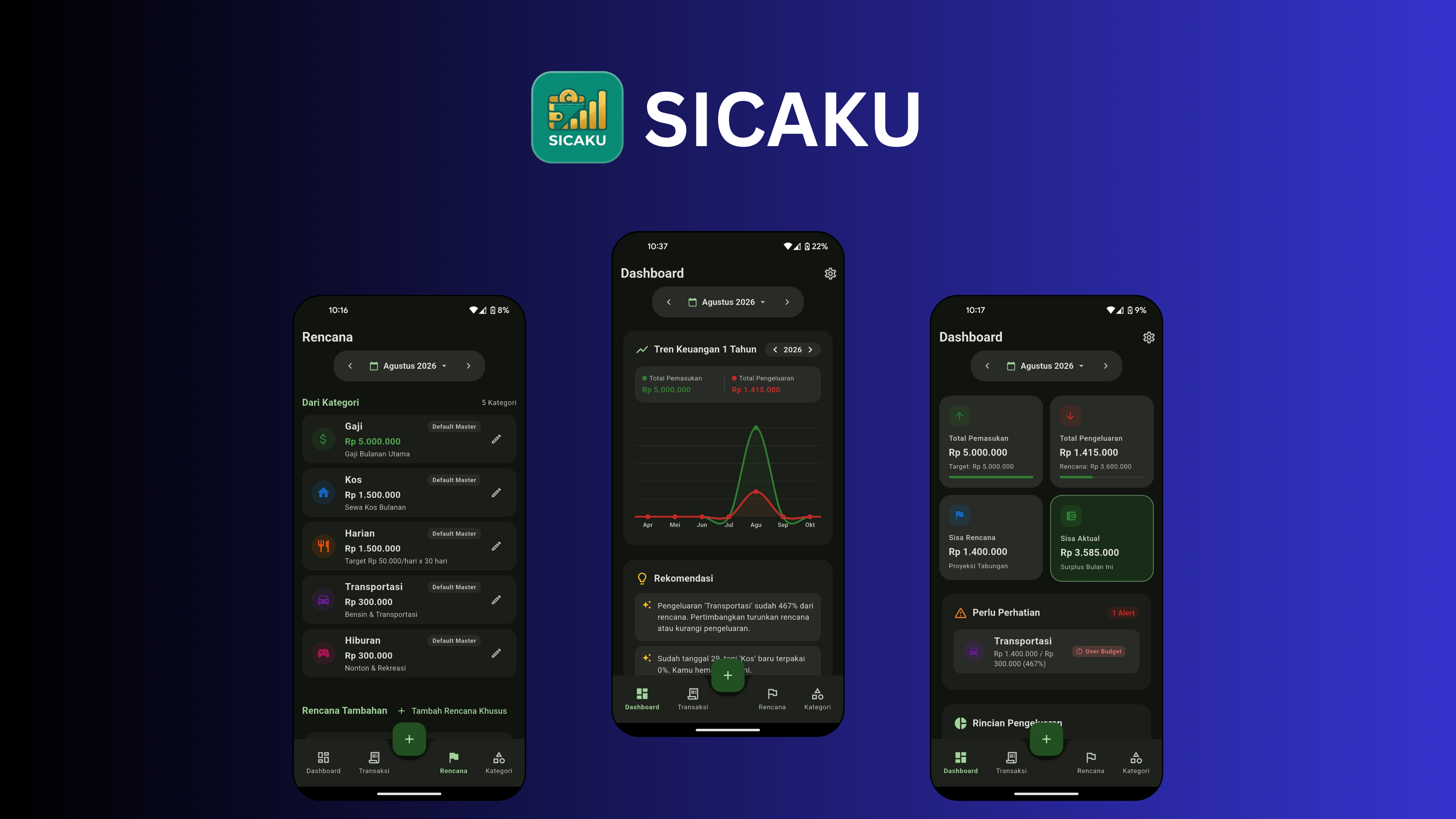 SICAKU - Sistem Catatan Keuangan Screenshot 10
