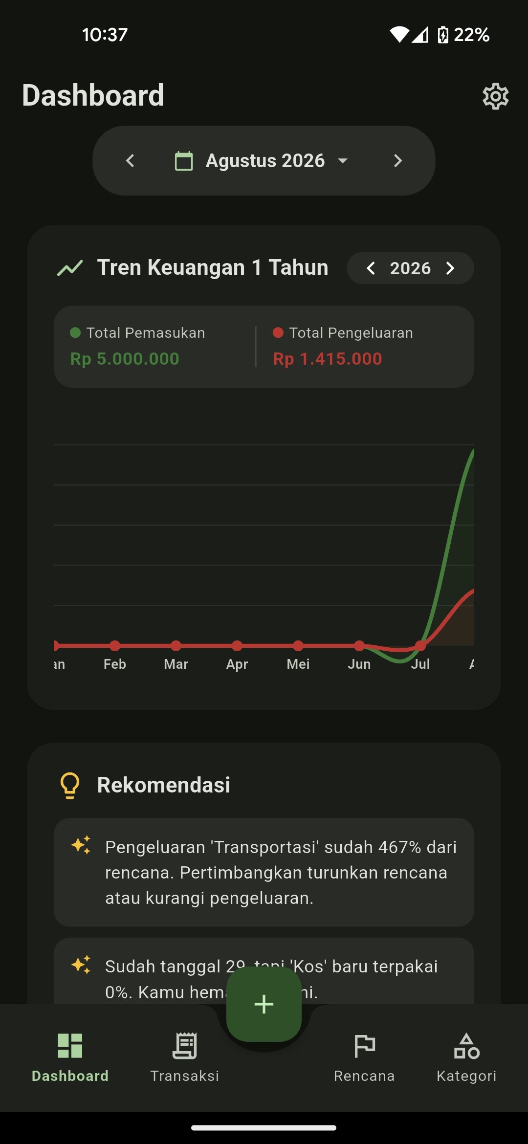 SICAKU - Sistem Catatan Keuangan Screenshot 13