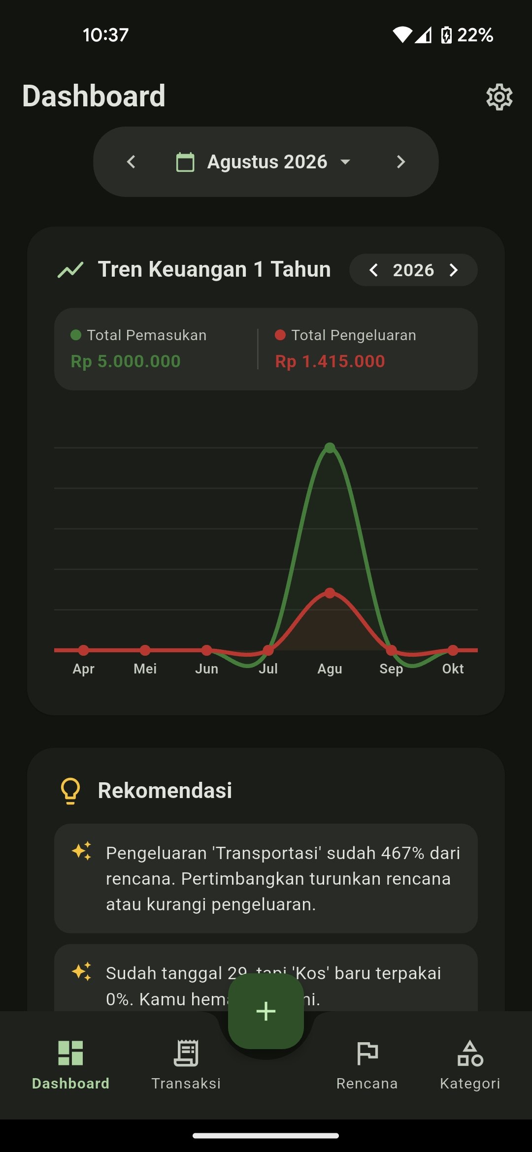SICAKU - Sistem Catatan Keuangan Screenshot 14