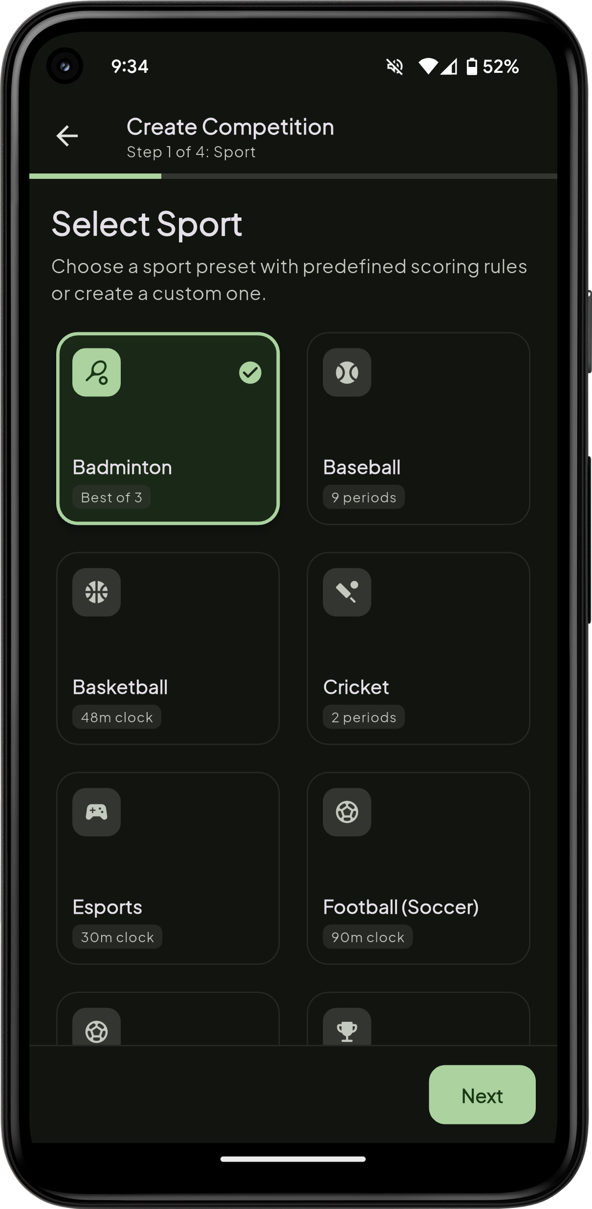 Scoreboard Screenshot 3