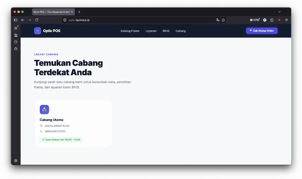 POS Optic – Solusi Lengkap Manajemen Toko Optik Screenshot 10