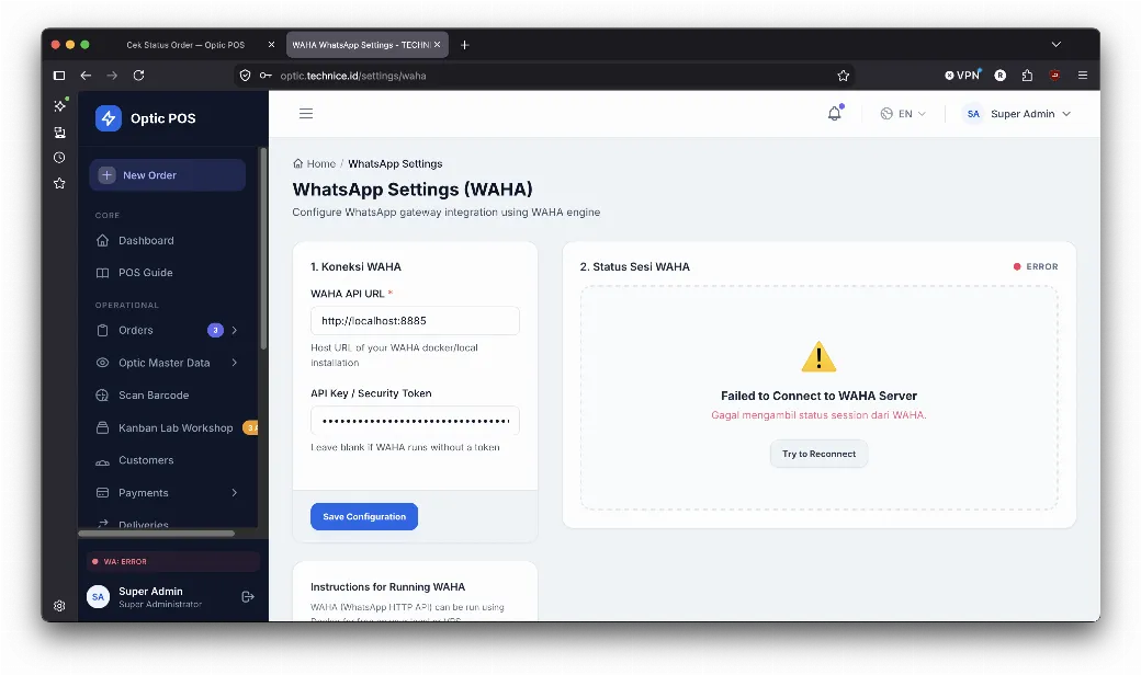 POS Optic – Solusi Lengkap Manajemen Toko Optik Screenshot 4