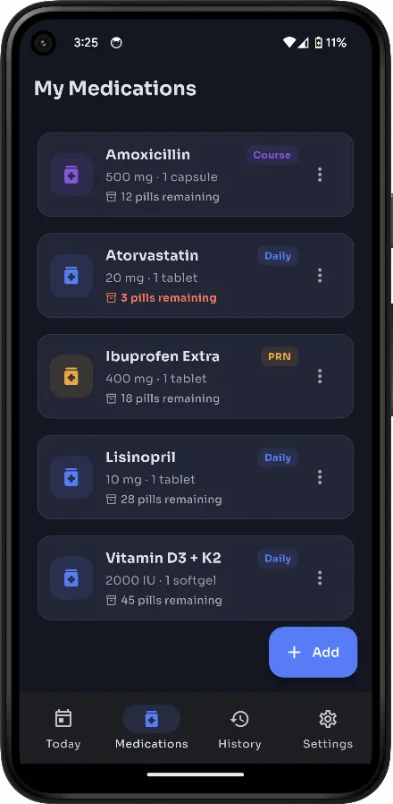 Dosely - Medication Reminder Screenshot 10