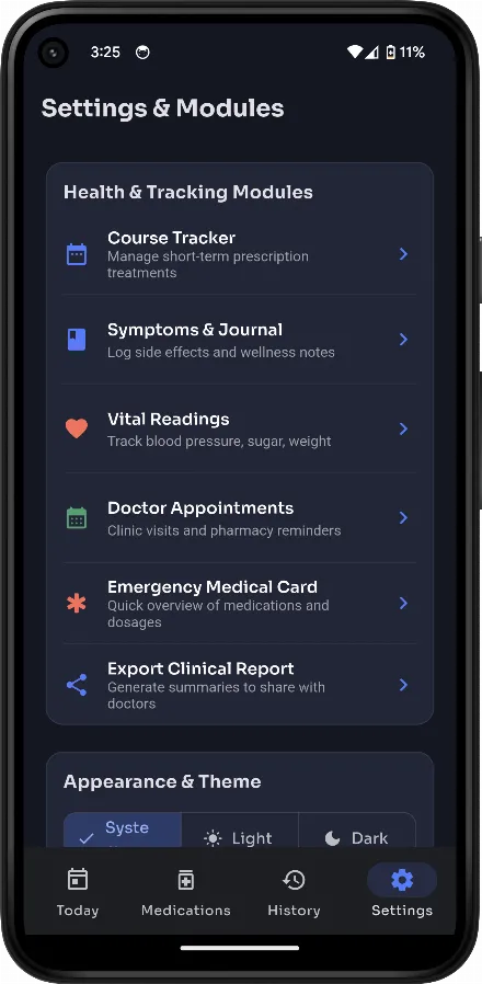 Dosely - Medication Reminder Screenshot 7