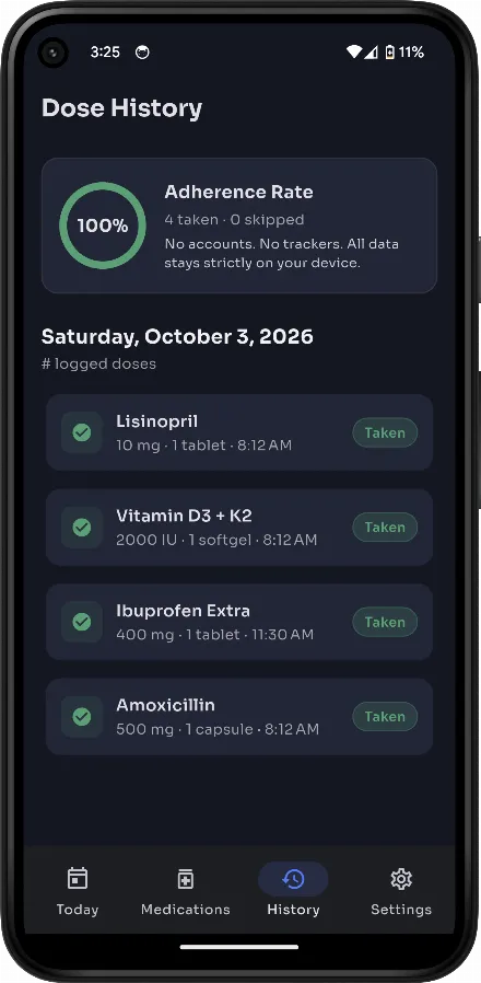 Dosely - Medication Reminder Screenshot 8