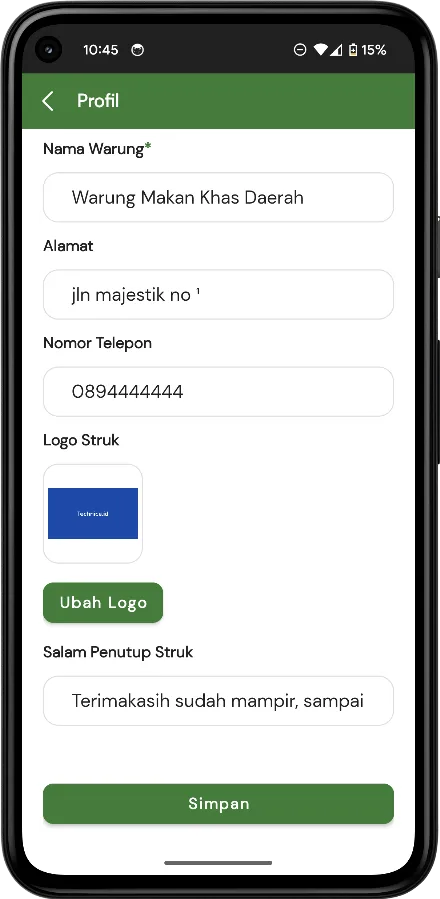 Screenshot POS 2