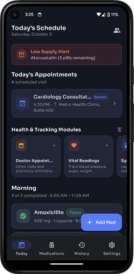 Dosely - Medication Reminder Screenshot 12