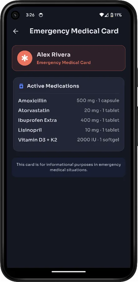 Dosely - Medication Reminder Screenshot 2